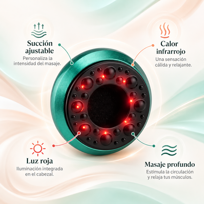 Masajeador de Succión y Calor Anticelulítico