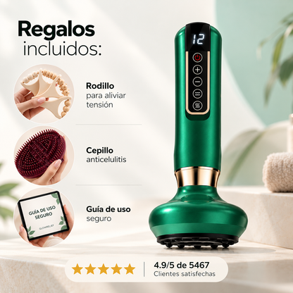 Masajeador de Succión y Calor Anticelulítico